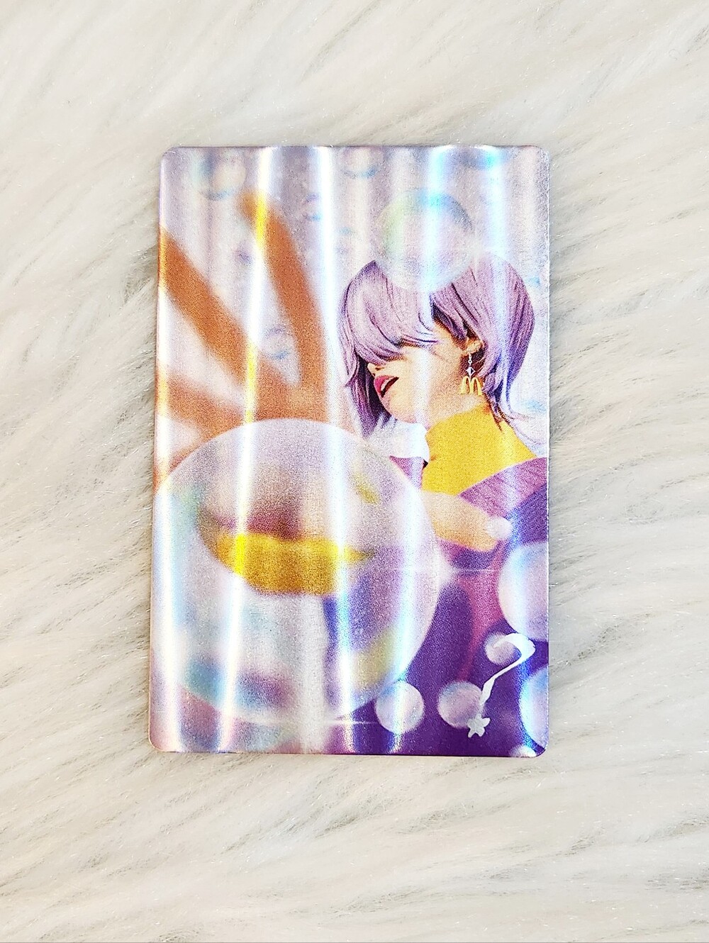 McDonald's x KPDH Mystery Holographic Card + Hello Friend Derpy Cat Card